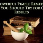 home remedies for pimple